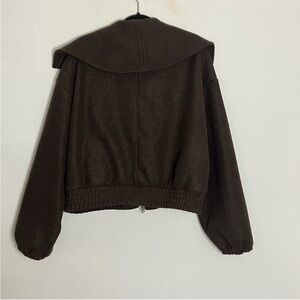 Madewell Dark Brown Bomber Jacket